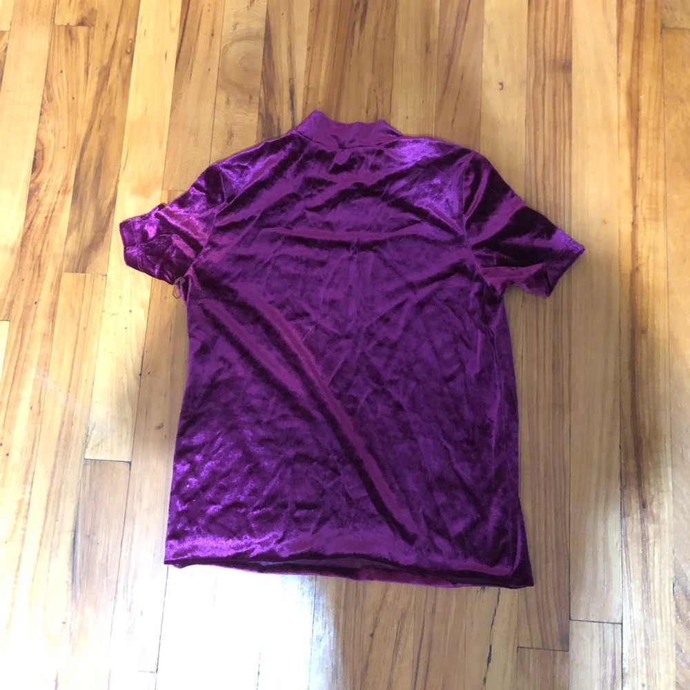Mock neck top